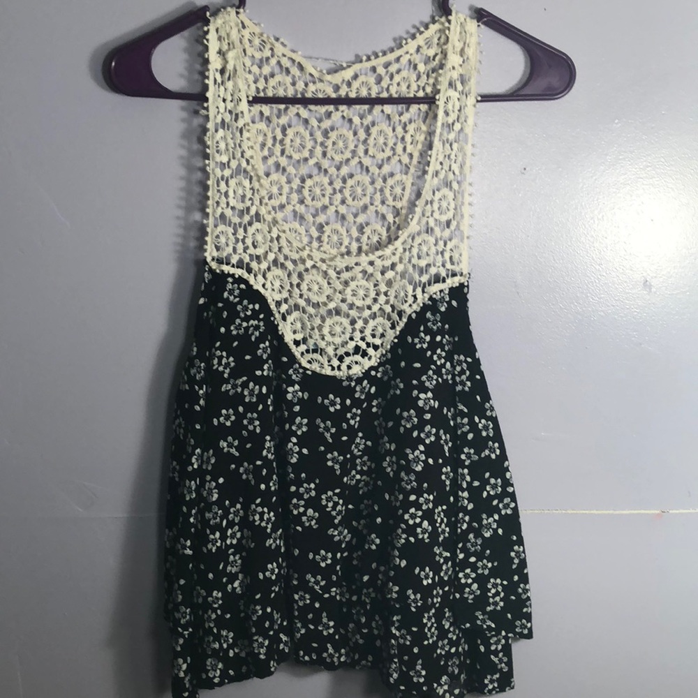 Floral tank top